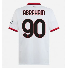 AC Milan Tammy Abraham #90 Borte skjorte 2024-25 Kortermet